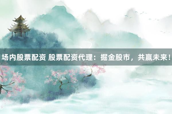 场内股票配资 股票配资代理：掘金股市，共赢未来！